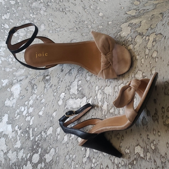 Joie Oleta Suede & Leather Sandal Sz38.5 - Picture 3 of 8